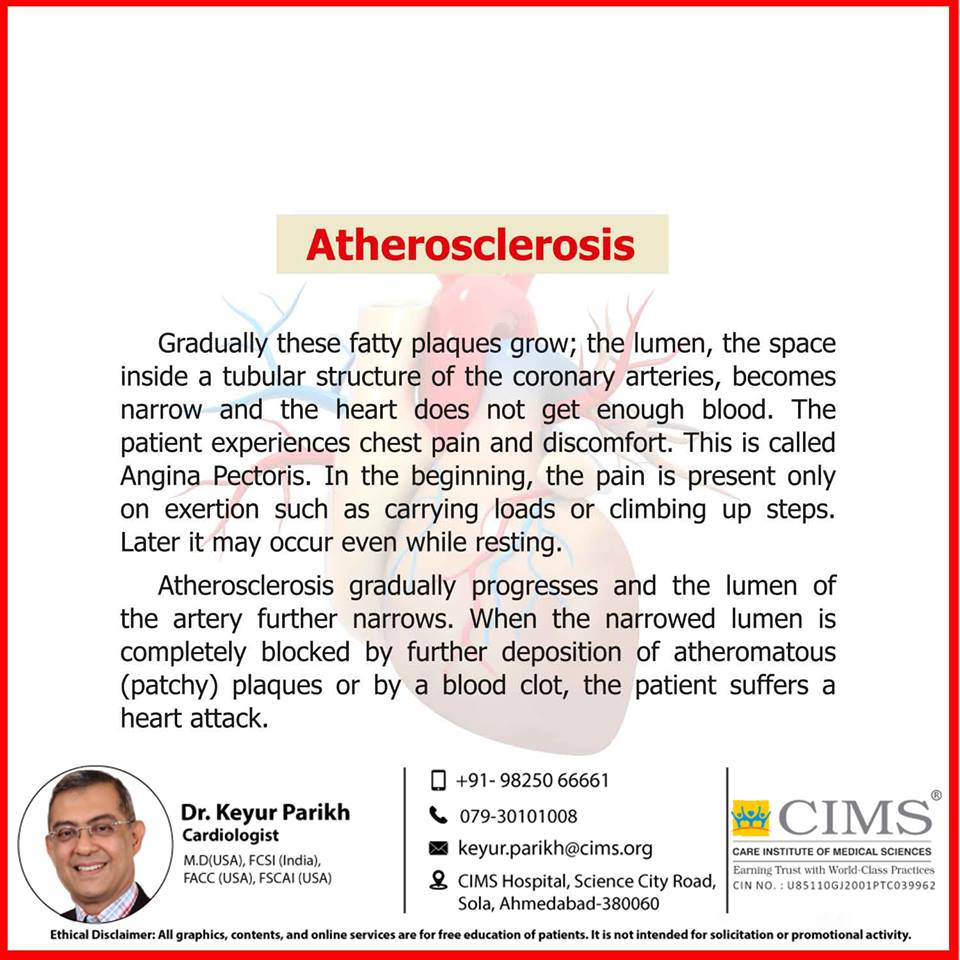 What is atherosclerosis?