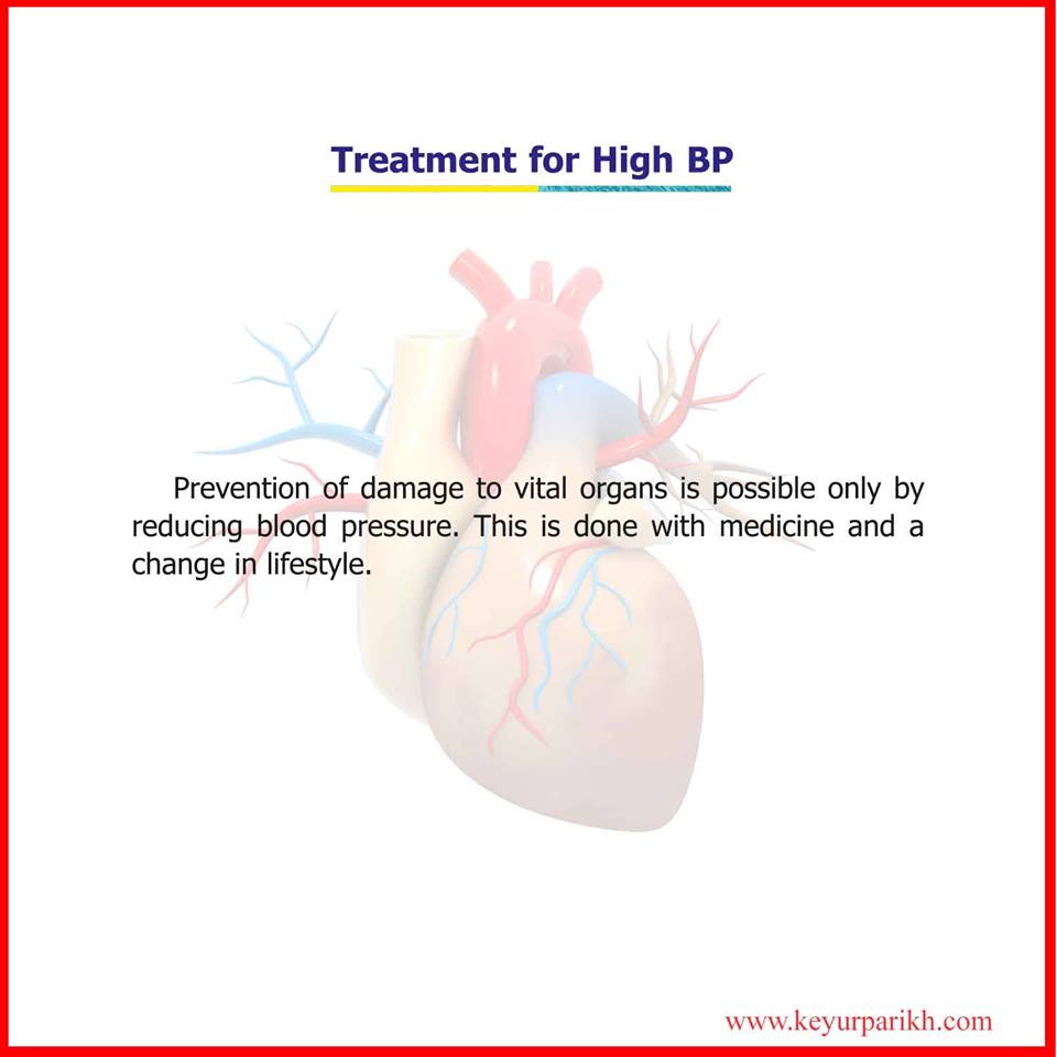 Treatment for HBP. 