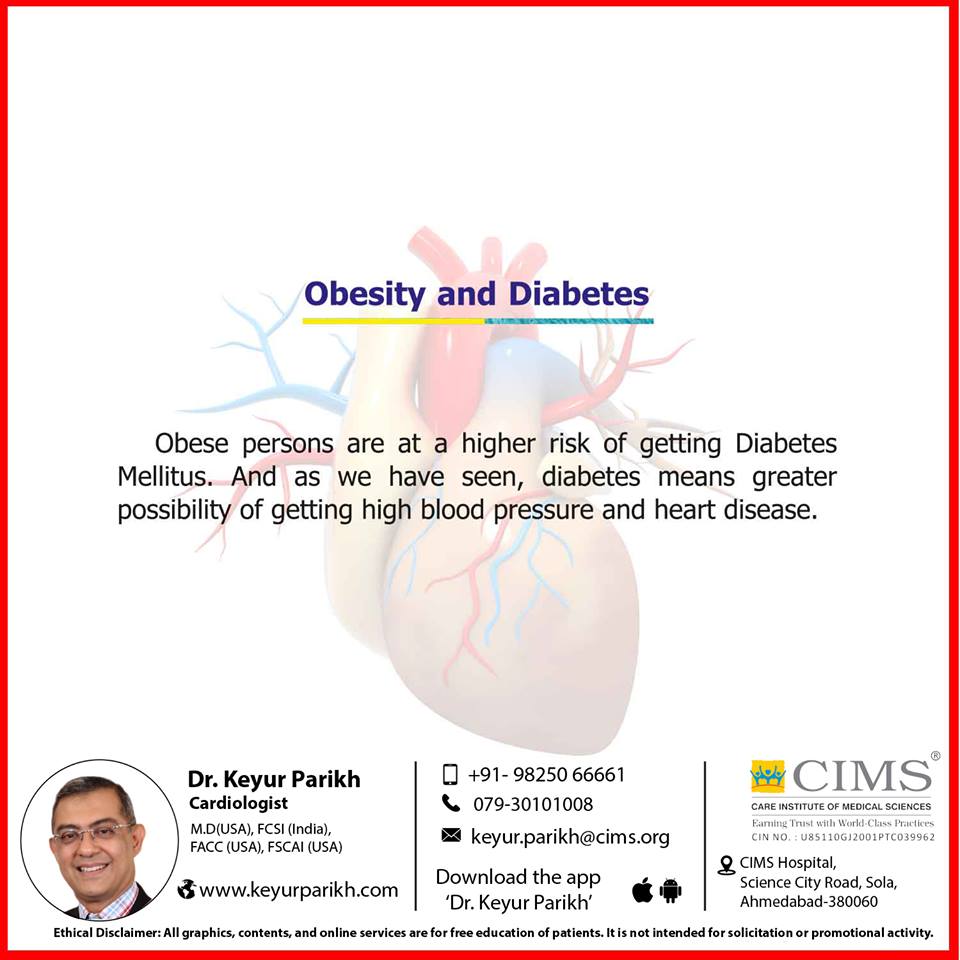 Obesity and diabetes.