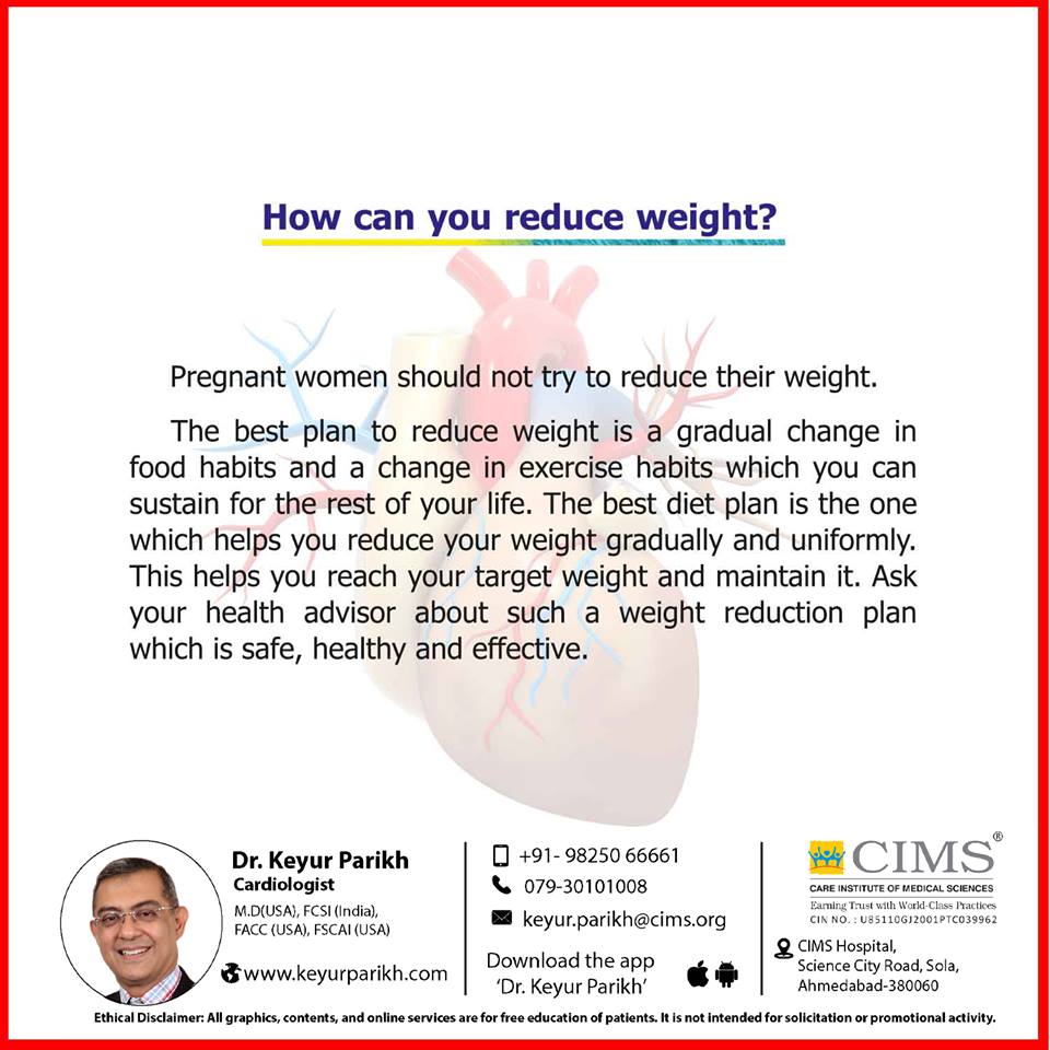 How can you reduce weight?
